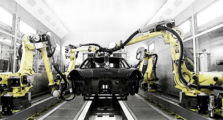 OLP: Offline-Programmiersoftware - schnell, einfach, zuverlässig und kostengünstig FANUC robots for car sanding - offline prorammed with AUTOMAPPPS